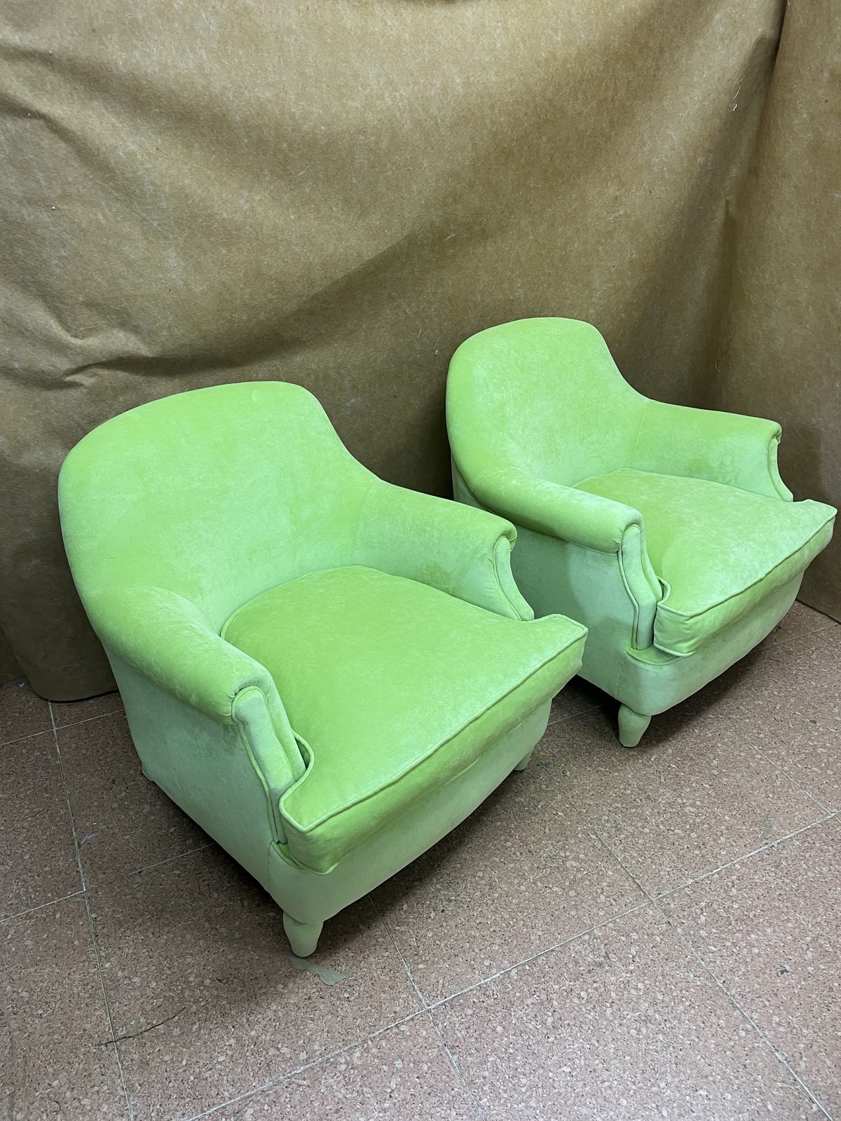 butacas cl&aacute;sicas antes de retapizar en Madrid